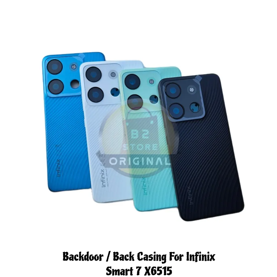 BACKDOOR BACKCOVER BACK CASING KESING HOUSING INFINIX SMART 7 X6515
