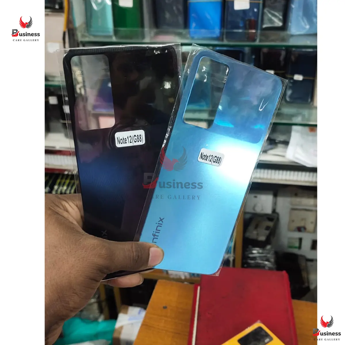 For Infinix Note 12 (G88)  Phone Battery Back Cover Backshell Glass Battery Rear Case Phone Battery Back Cover Backshell Glass Battery Rear Case - Phone Back Cover - মোবাইল ফোন - Phone