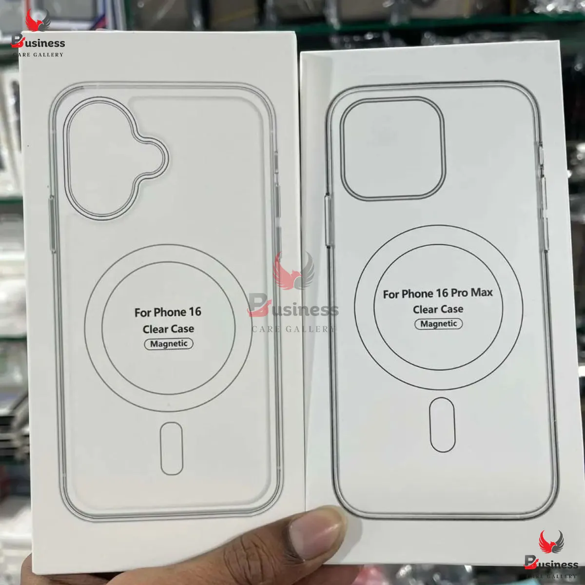 For Iphone 16 Series Magsafe Magnetic Wireless Charging Case Premium Quality Transparent Cover
