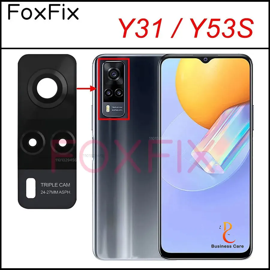 Vivo y53s কালো এবং নীল রঙের জন্য ক্যামেরা লেন্স
