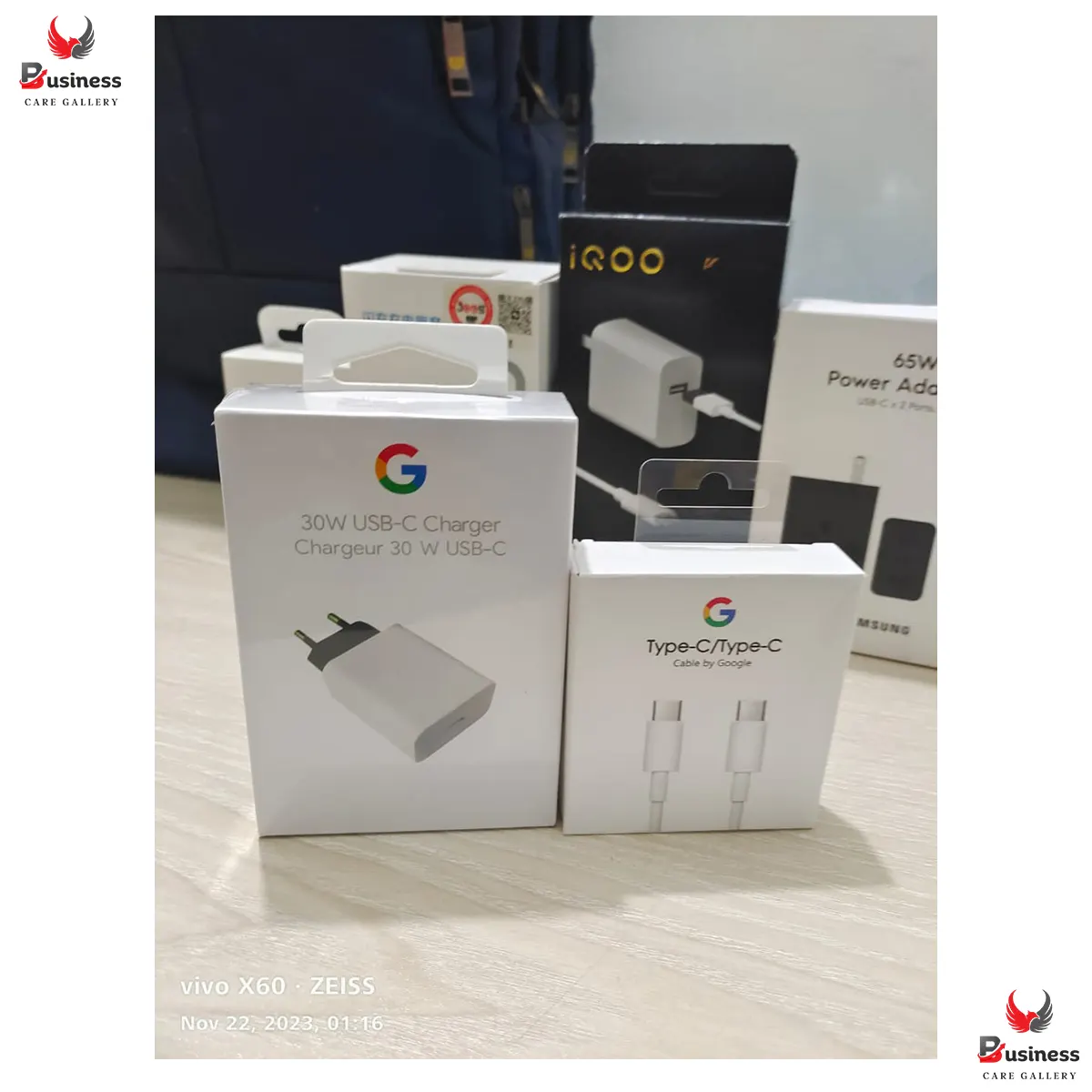 Premium Quality Google 30W USB-C Charger and Cable - Fast Charging Pixel Phone Charger - Compatible with Google Products and Other USB-C devices.