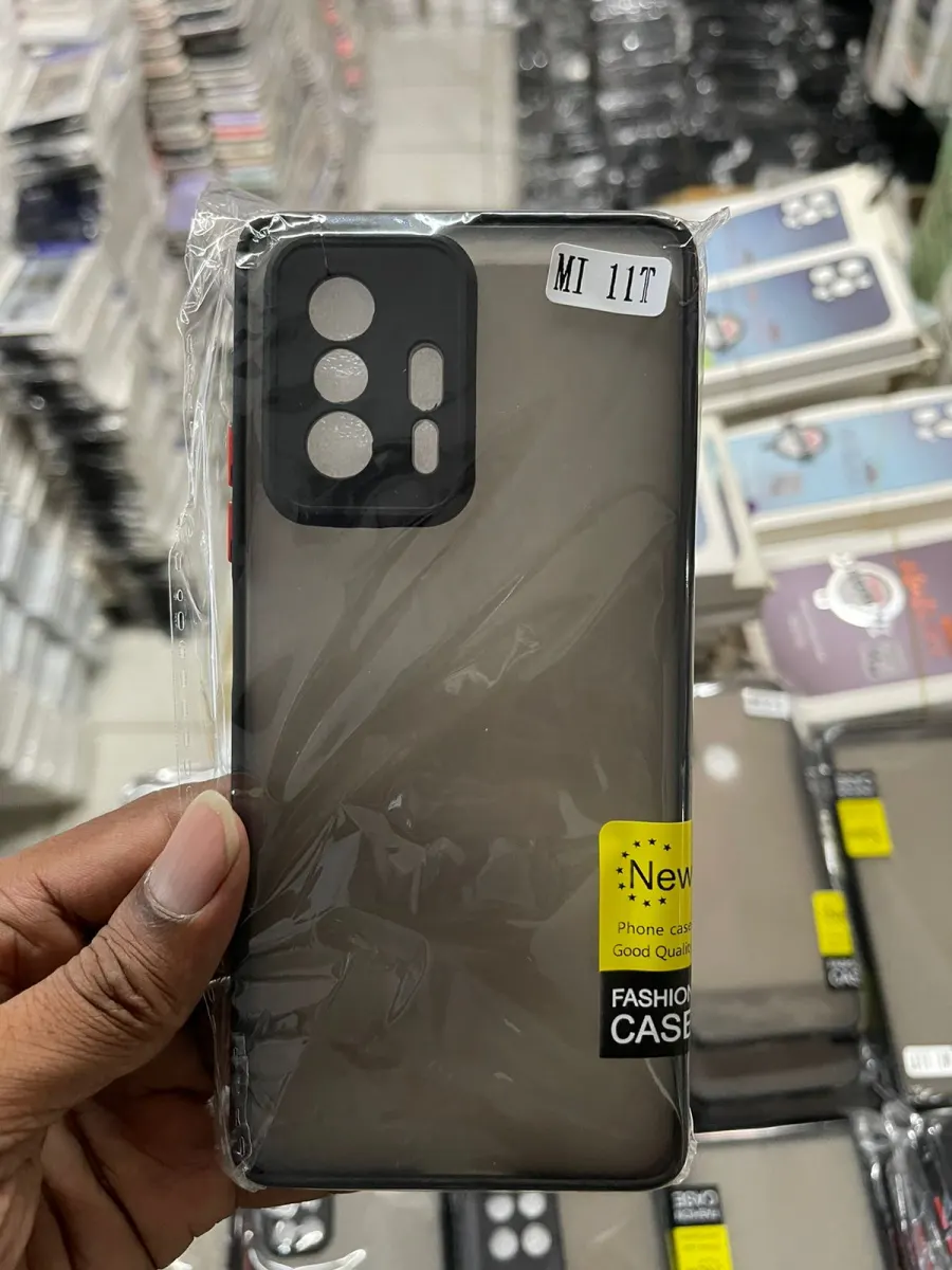 Premium Liquid Matte cover for Xiaomi 11T / Xiaomi 11T Pro Back Cover with Camera Protection
