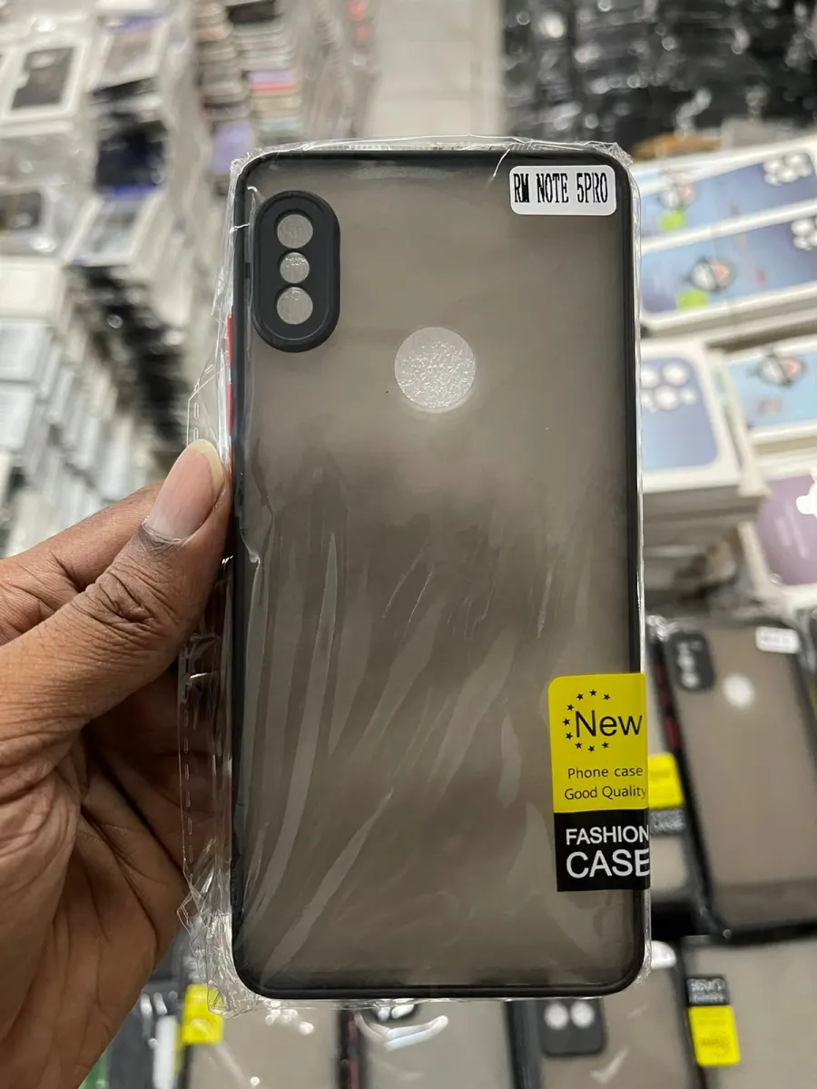 Premium Liquid Matte cover for Xiaomi Redmi Note 5 Pro Back Cover with Camera Protection