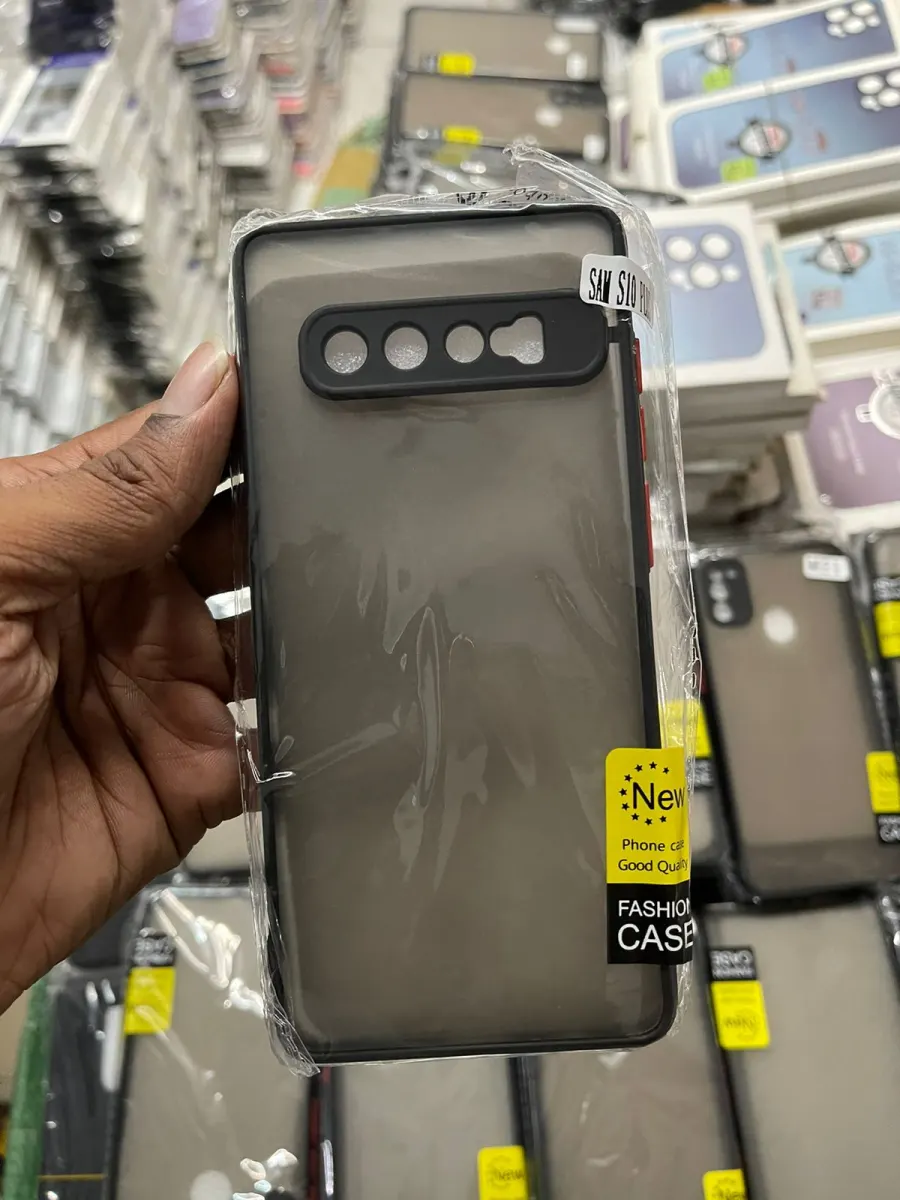 Premium Liquid Matte cover for Samsung Galaxy S10+ / Samsung Galaxy S10 Plus Back Cover with Camera Protection