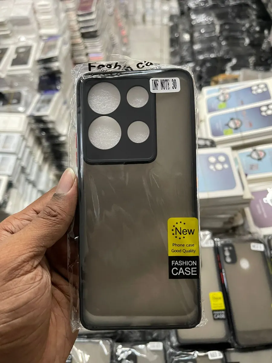 Premium Liquid Matte cover for Infinix Note 30 Back Cover with Camera Protection