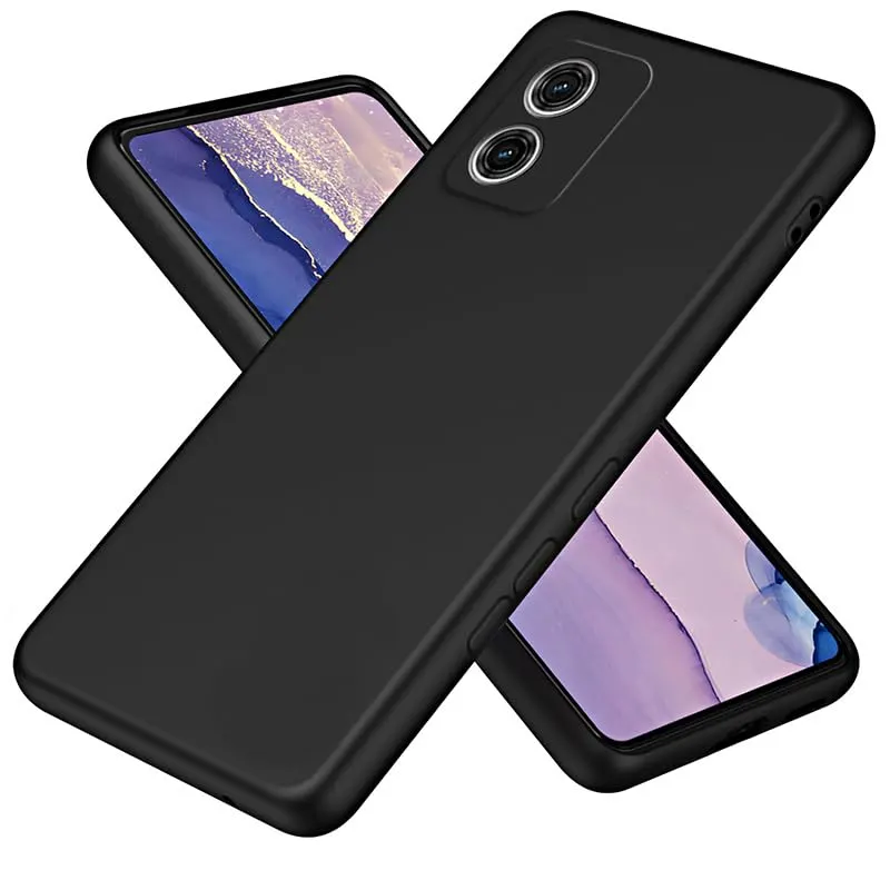 Premium Liquid Silicone Cover for Motorola Moto G04 / G04S Back Cover with full camera protection