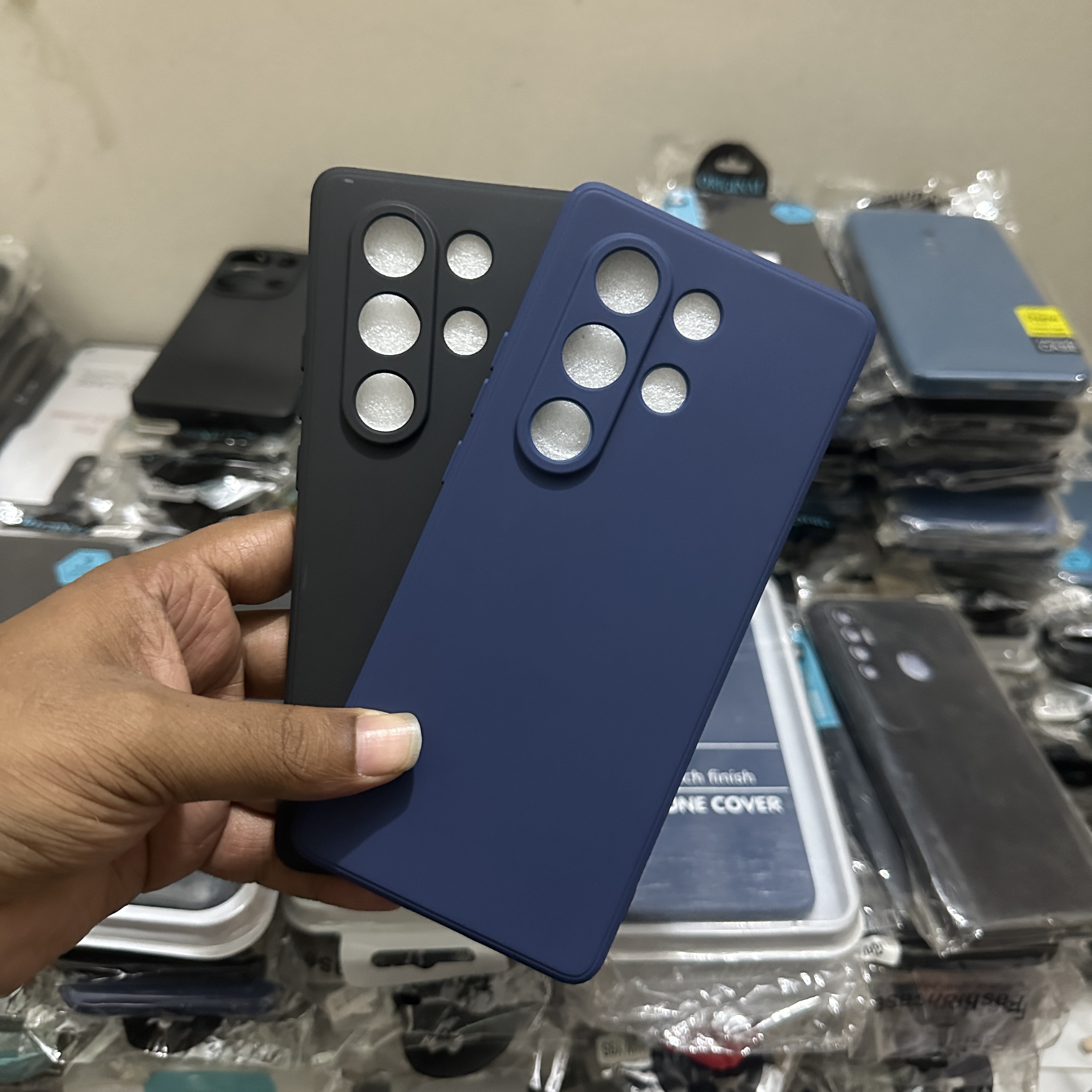 Premium Liquid Silicone Cover for itel S26 Ultra Back Cover with full camera protection