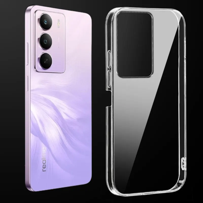 Transparent Back Cover For REALME C75 Anti Yellow Cover ( Mobile Cover )