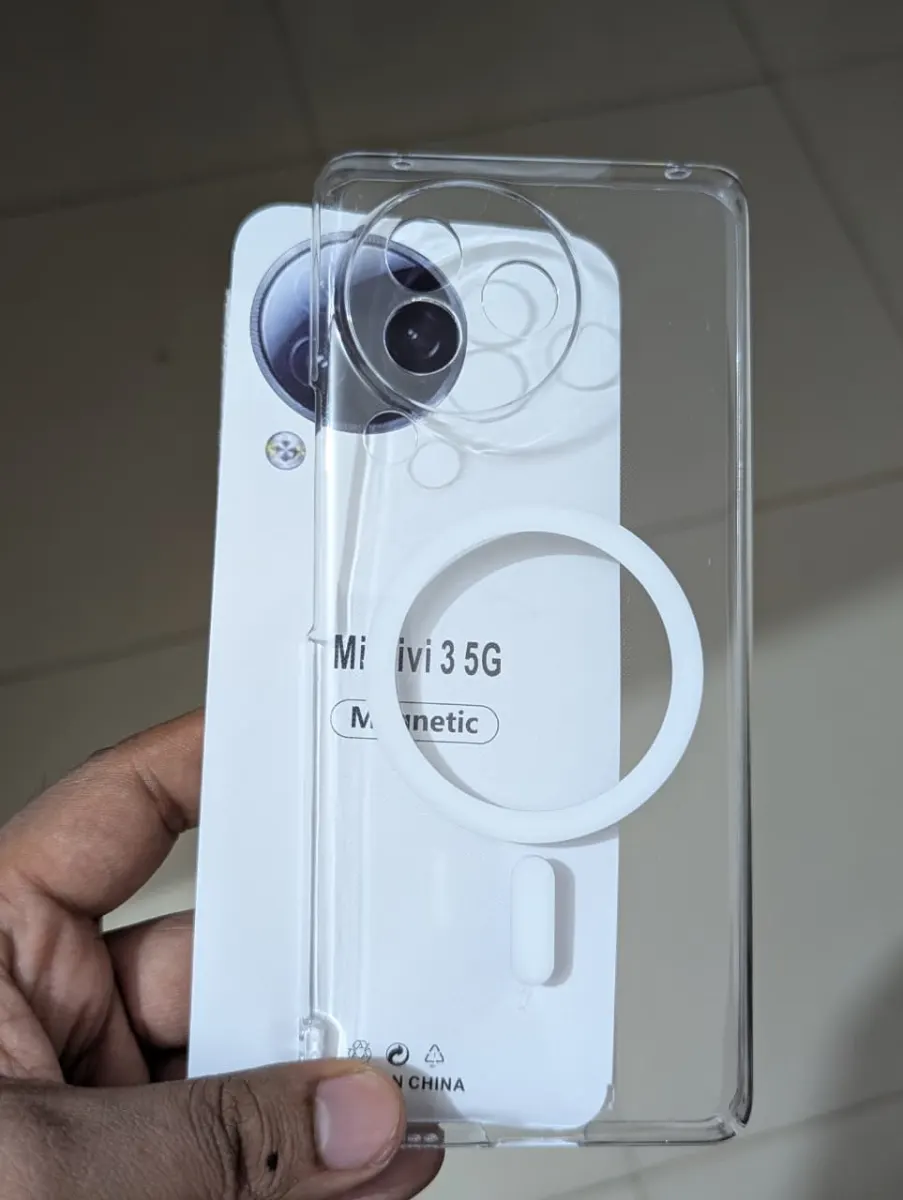 Transparent Back Cover For MI CIVI 3 Anti Yellow Cover ( Mobile Cover )