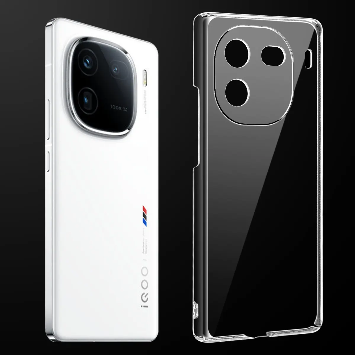 Transparent Back Cover For IQOO NEO 10R Anti Yellow Cover ( Mobile Cover )