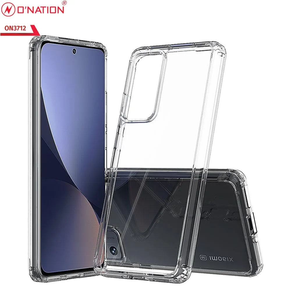 Transparent Back Cover For MI 12 Anti Yellow Cover ( Mobile Cover )