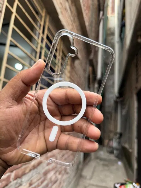 Transparent Back Cover For Samsung A54 Anti Yellow Cover ( Mobile Cover )