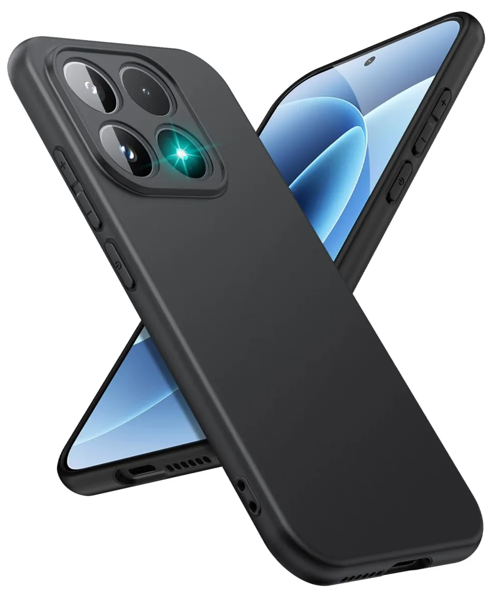 Premium Liquid Silicone Cover for Xiaomi 17 5G Back Cover with full camera protection