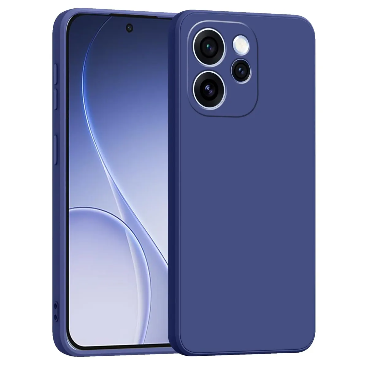 Premium Liquid Silicone Cover for Oppo Reno 15 Pro 5G Back Cover with full camera protection