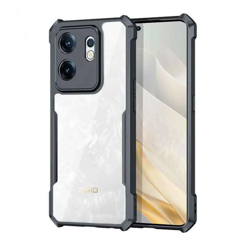 Xundd Back Cover for Infinix Zero 30 4G Transparent Hybrid Hard PC Back Bumper