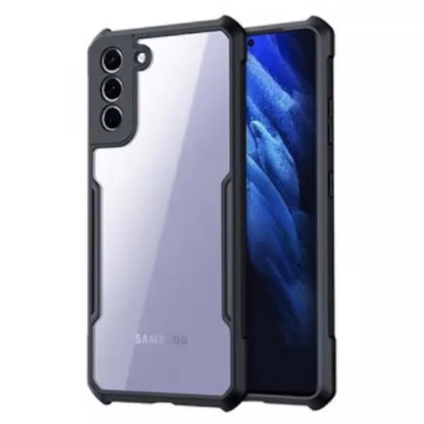 Xundd Back Cover for Samsung Galaxy S22 5G Transparent Hybrid Hard PC Back Bumper
