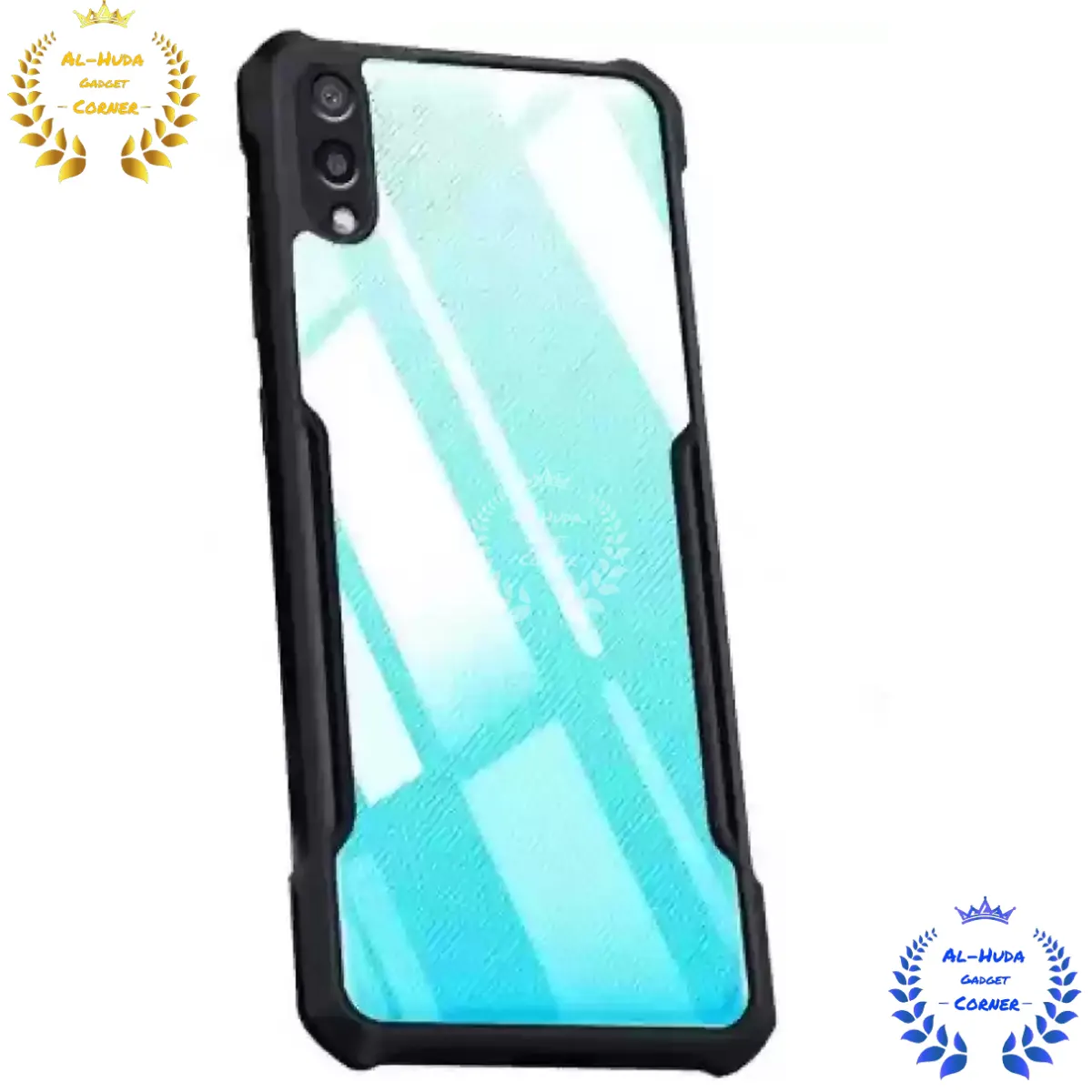Shockproof & Transparent Crystal Clear Back Cover Case / Matte Protective Lens Flexible Back Cover for Samsung Galaxy M10 | Slim Silicone Cover with Soft Lining Shockproof Full Body Bumper Case