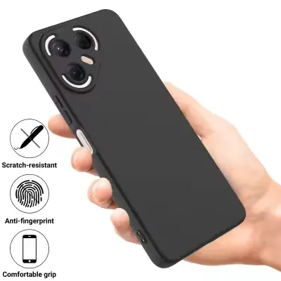 Premium Liquid Silicone Cover For Tecno Pova 7 Pro Back Cover with full camera protection