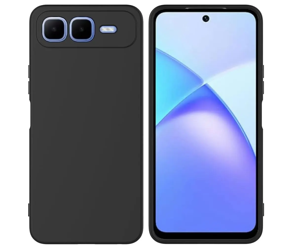 Premium Liquid Silicone Cover For Infinix Smart 10 Plus Back Cover with full camera protection