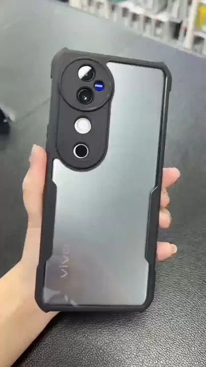 Premium Liquid Xundd Cover For Vivo V40 5G Back Cover with full camera protection