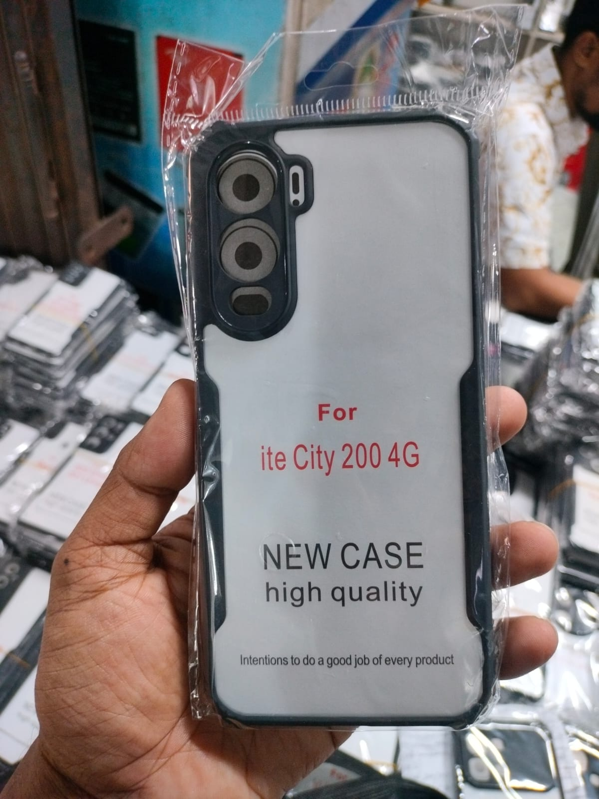 Premium Liquid Xundd Cover For Itel City 200 Back Cover with full camera protection