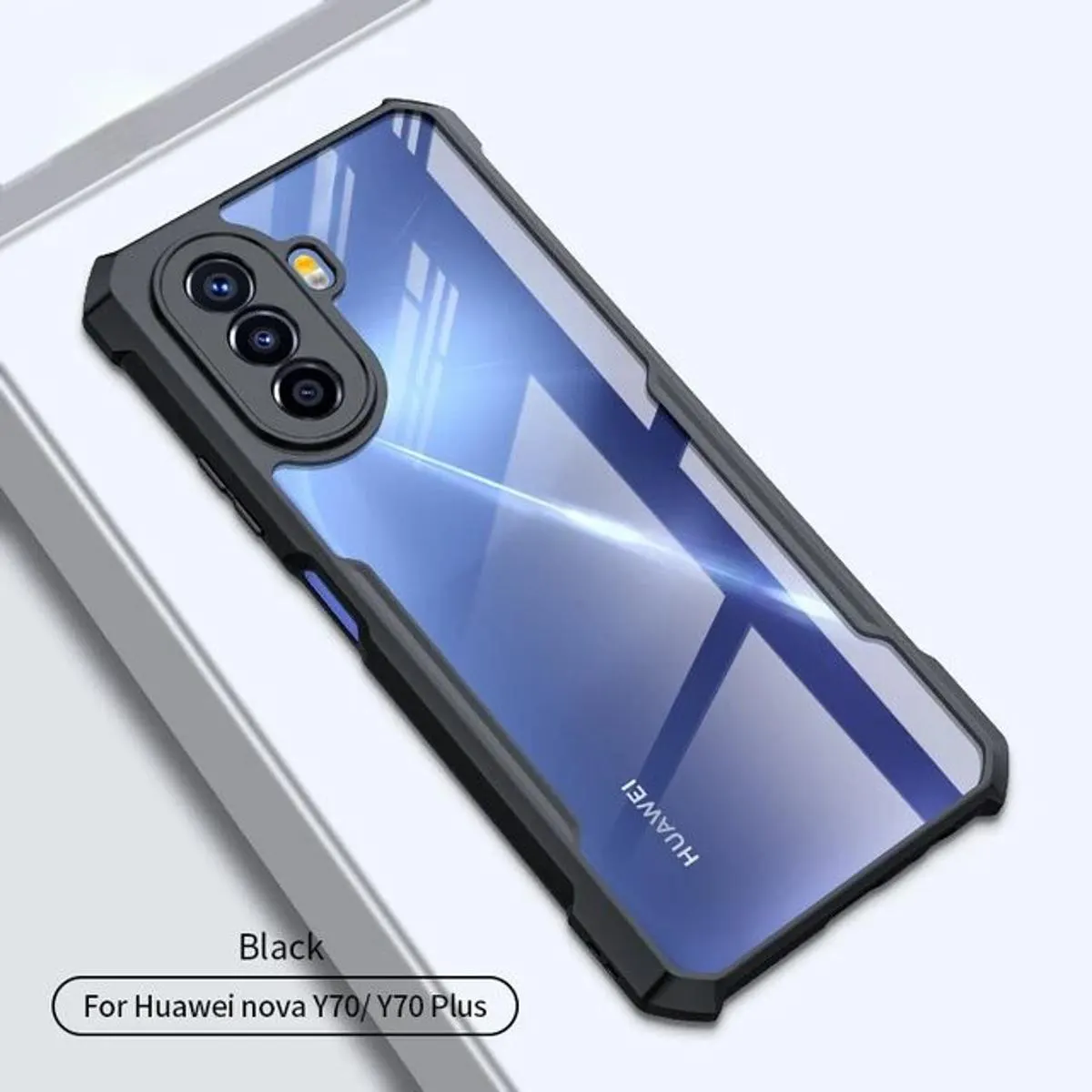 Premium Liquid Xundd Cover For Huawei Y70 Back Cover with full camera protection