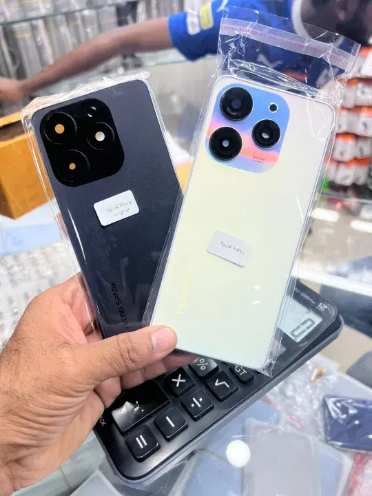 Replacement Backshell Panel for Tecno spark 10 Pro Battery Back Door Housing - 100% Original Power by AL-Huda Gadget Corner Back Panels & Housings Price in Bangladesh - Mobile.com.bd