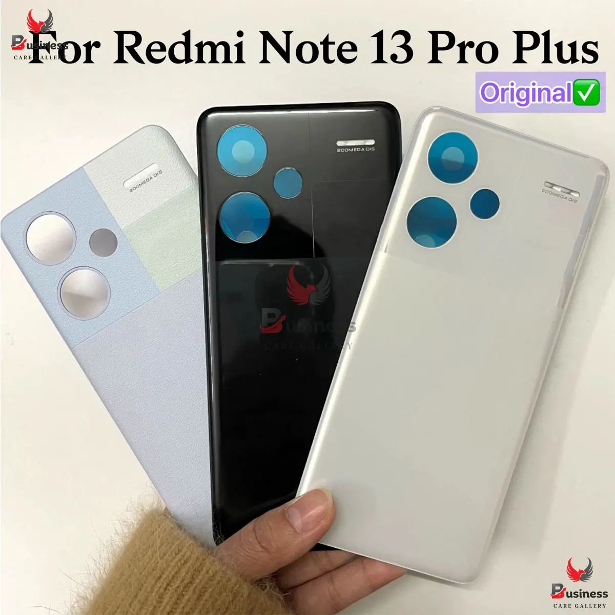 BackShell For Redmi Note 13 Pro Plus BackShell  Battery Cover Replacement parts Back Panels & Housings Price in Bangladesh - Mobile.com.bd