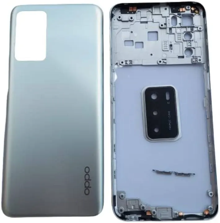 Oppo A16 Housing Backshell With Side Frame , Side Button and Camera Lens Complete Body Casing Replacement For Oppo Oppo A16 - Price in Bangladesh