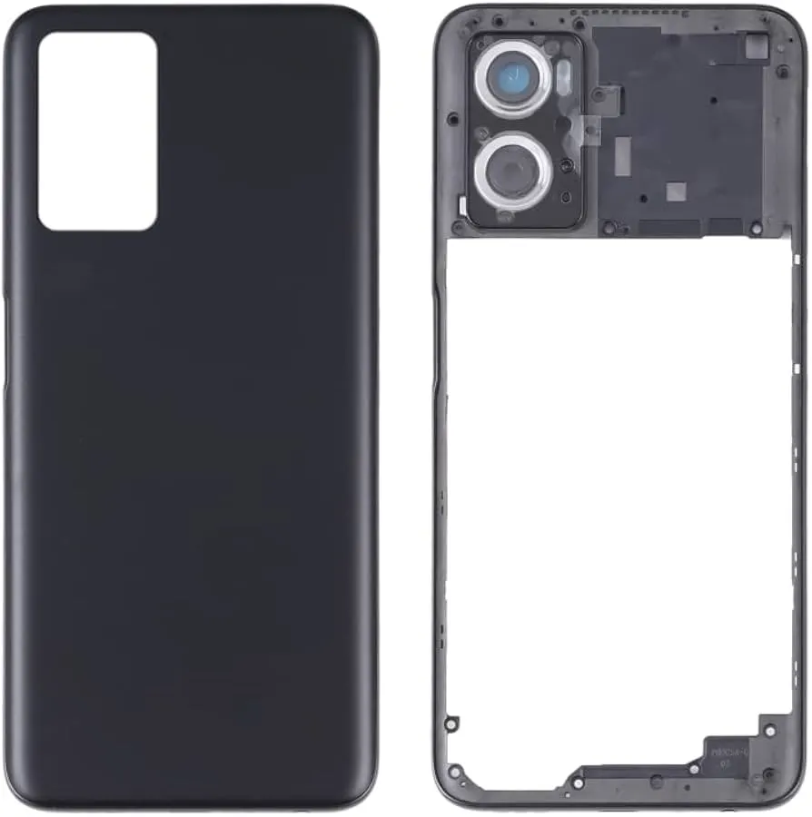 Oppo A36 Housing Backshell With Side Frame , Side Button and Camera Lens Complete Body Casing Replacement For Oppo Oppo A36 - Price in Bangladesh