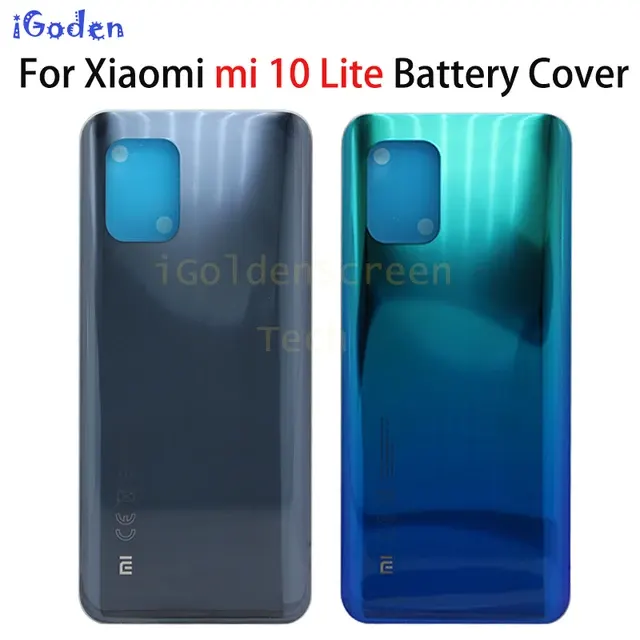 Xiaomi Mi 10 Lite Housing Backshell With Side Frame , Side Button and Camera Lens Complete Body Casing Replacement For Xiaomi Mi 10 Lite - Price in Bangladesh