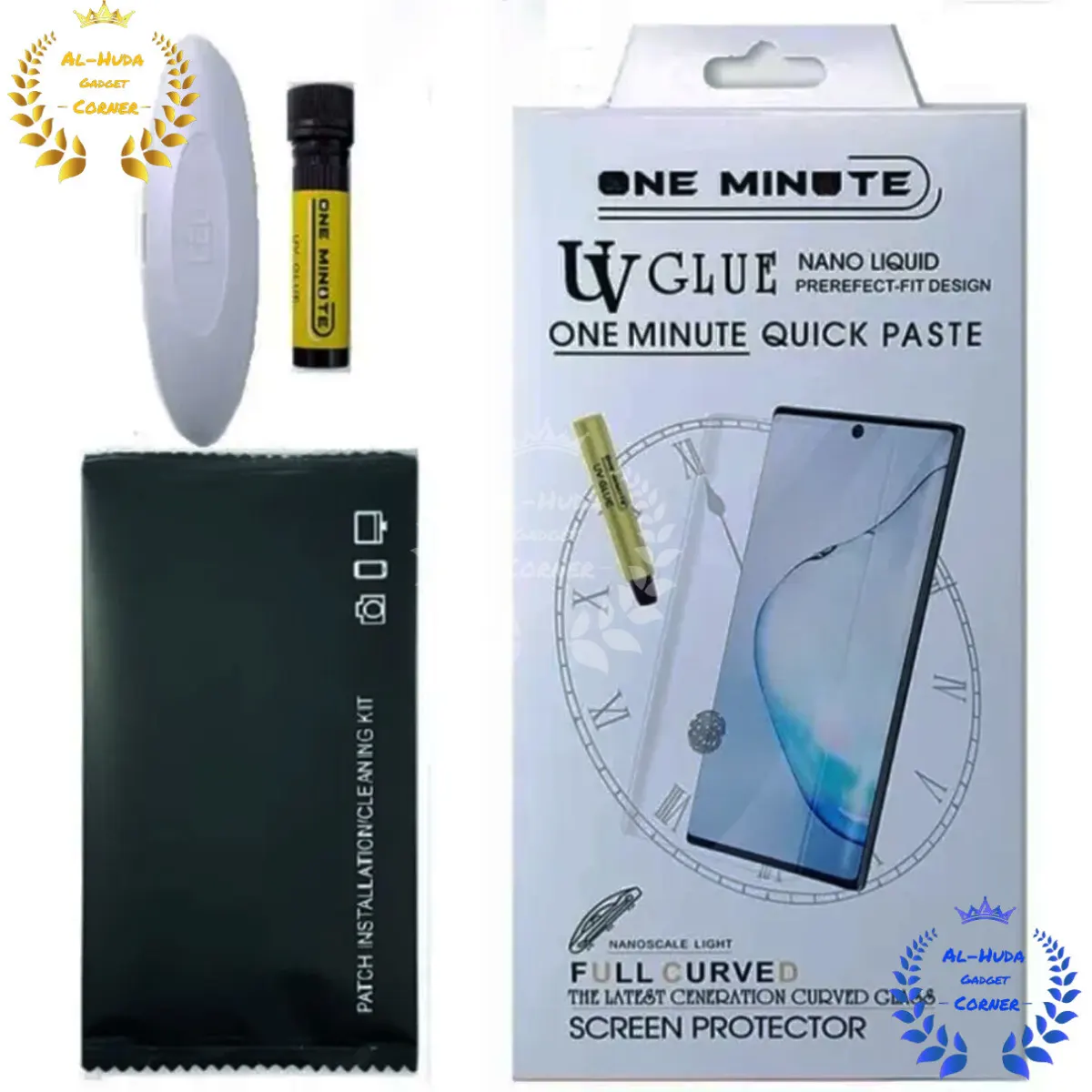 Premium UV Tempered Glass For iTel S25 Ultra Screen Protector Curved with Liquid Glue and UV Light -Transparent Clear - Price in Bangladesh