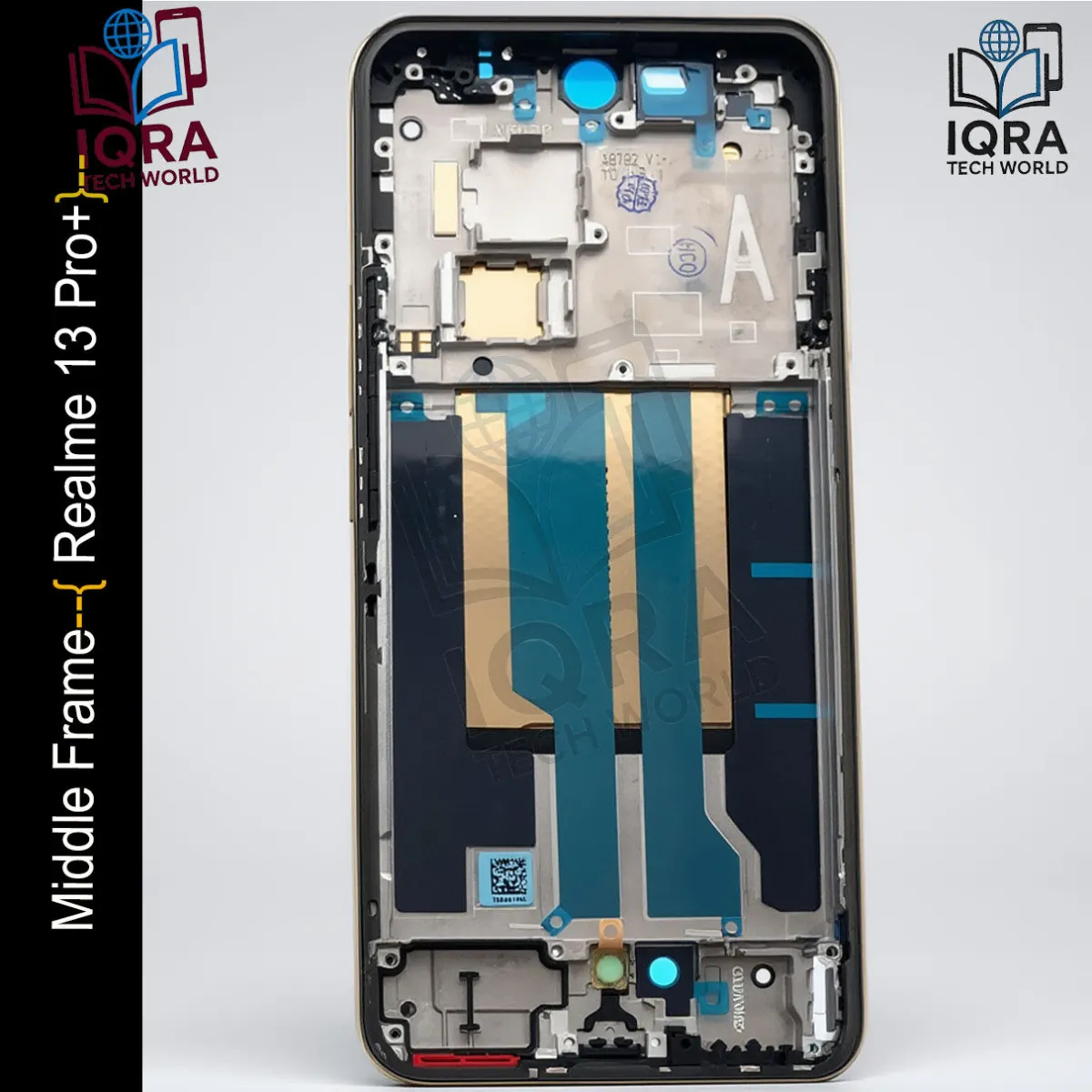Realme 13 Pro+ Middle Frame Chassis / Lcd Frame Replacement Parts Price in Bangladesh - Mobile.com.bd