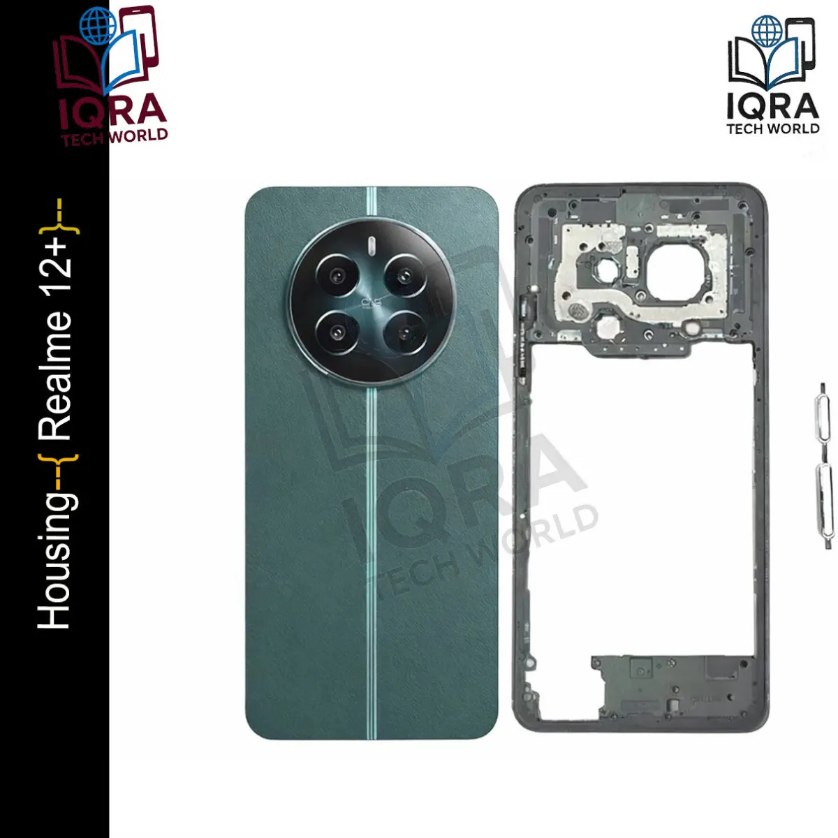 Realme 12+ (Backshell) Back Panel with Side Frame Housing - Price in Bangladesh