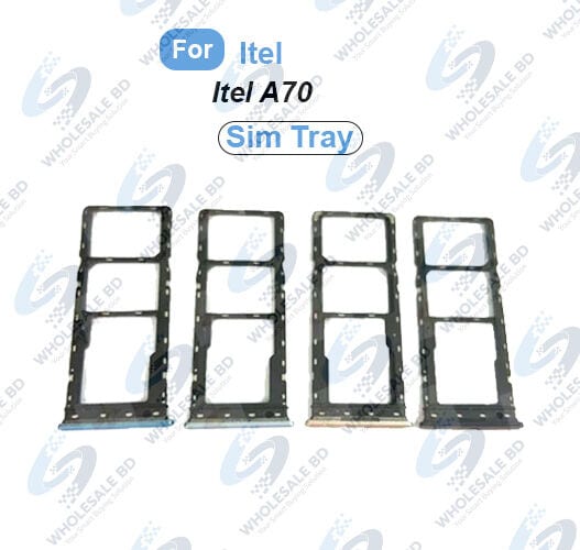 Itel A70 SIM Tray Replacement Slot Holder Sim Slot /SD Card Tray /Holder Card compatible with Sim Ejector Pin Replacement Parts - Price in Bangladesh
