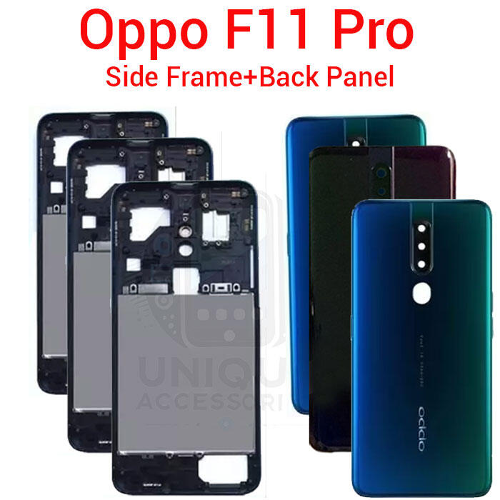 OPPO For Oppo F11 Pro Side Frame + Back Panel Housing + Camera Glass Back shell Replacement Spare Parts Back Panels & Housings Price in Bangladesh - Mobile.com.bd