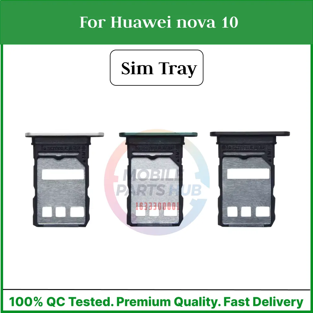 For Huawei nova 10 Sim Tray Micro SD Card Slot with Sim Ejector Pin Replacement Part Sim Trays & Ejector Pins Price in Bangladesh - Mobile.com.bd
