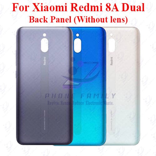 For Xiaomi Redmi 8A Dual Back Panel/Backshell/ Casing +Camera Lens+Side Button With Logo-All Colors Available - Price in Bangladesh
