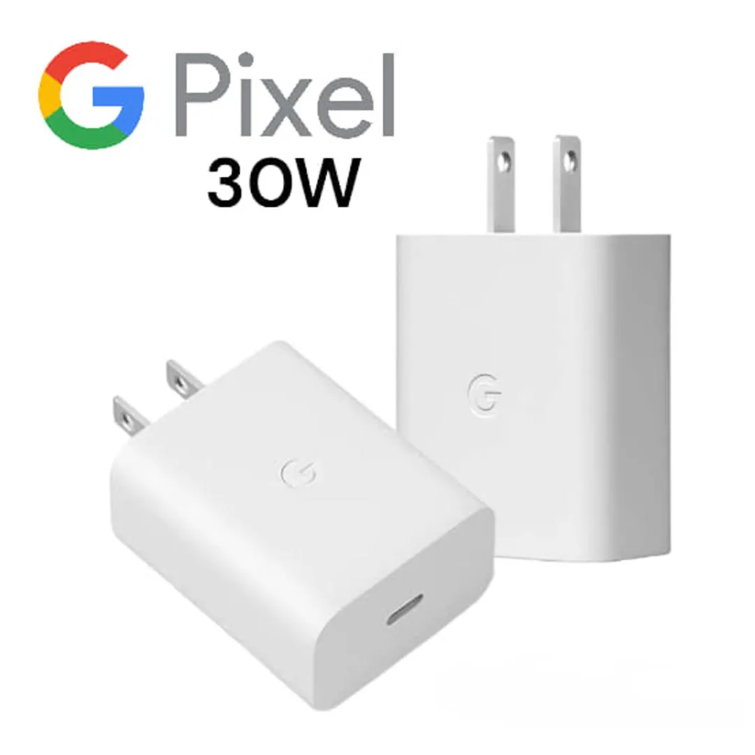 Google 30W Usb-C Power Adapter Fast Charging Pixel Phone Charger - Compatible With Google Products And Other Usb-C Devices - White Chargers Adapters Price in Bangladesh - Mobile.com.bd