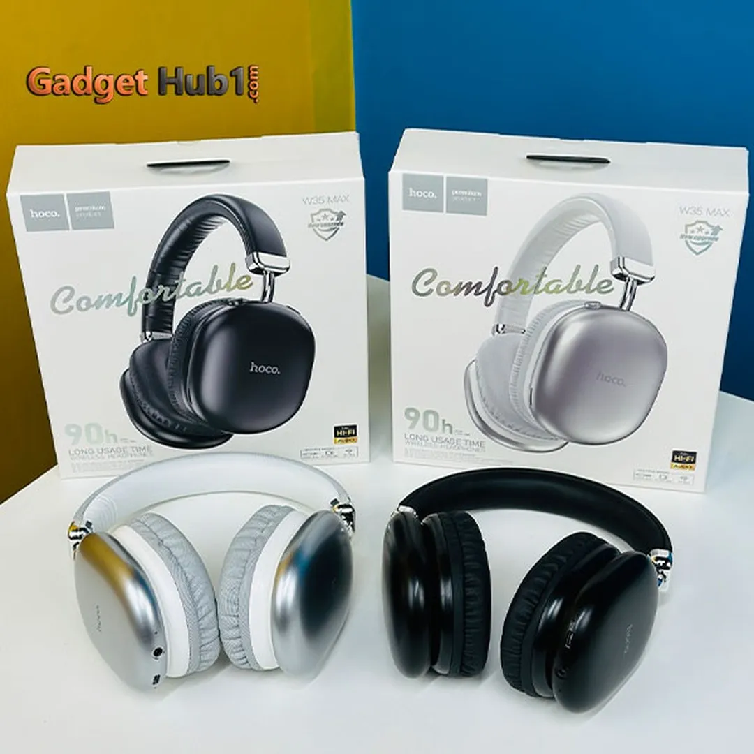 Hoco W35 Max Wireless Headphone 90 Hours becup - Price in Bangladesh