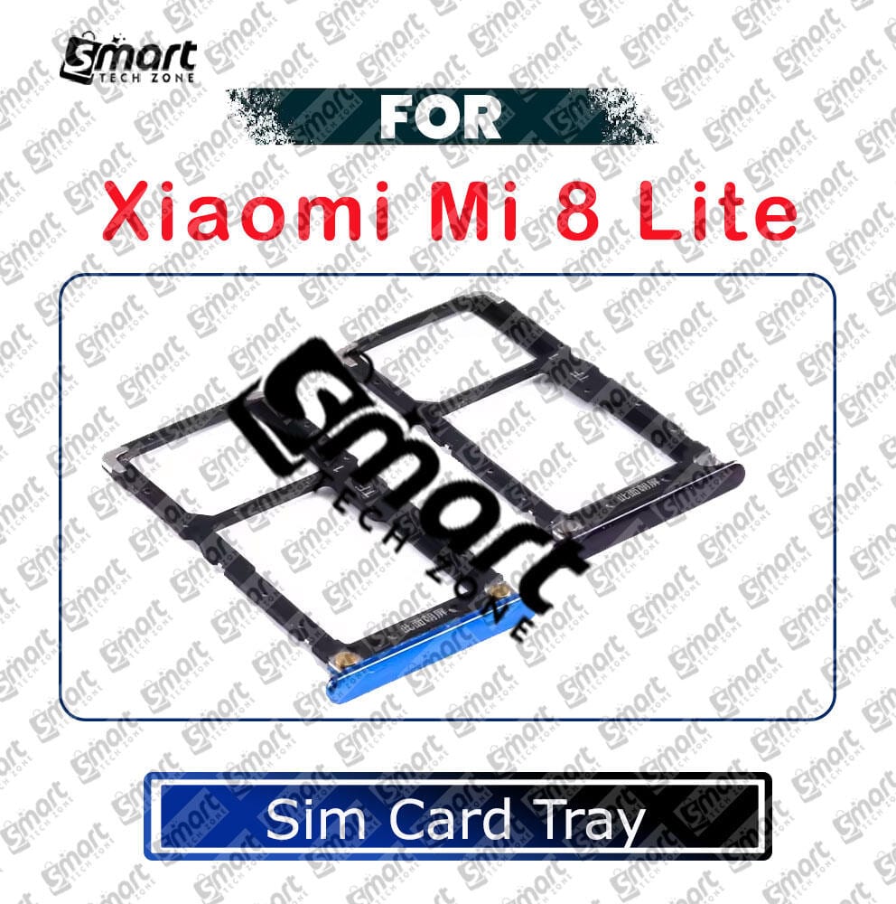 For Xiaomi Mi 8 Lite Sim Tray Micro SD Card Slot with Sim Ejector Pin Replacement Parts - Price in Bangladesh
