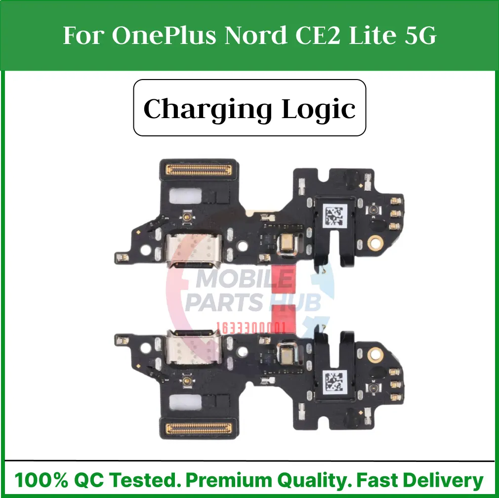 Charging Logic Board For OnePlus Nord CE2 Lite 5G Charging Port USB Plug PCB Dock Connector Spare parts Charging Port Parts Price in Bangladesh - Mobile.com.bd