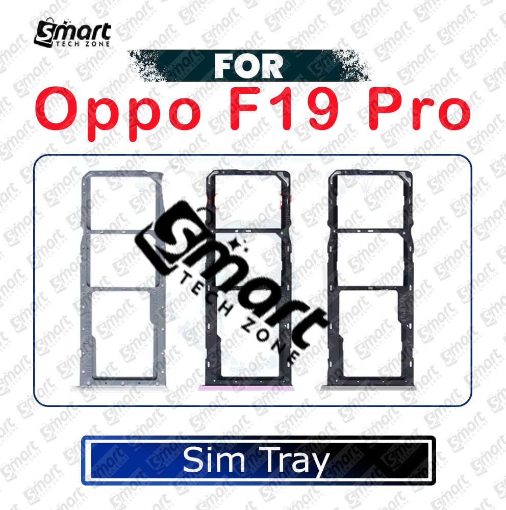 SIM Card Tray Holder For Oppo F19 Pro Sim Card Slot Reader Adapter Parts - Price in Bangladesh