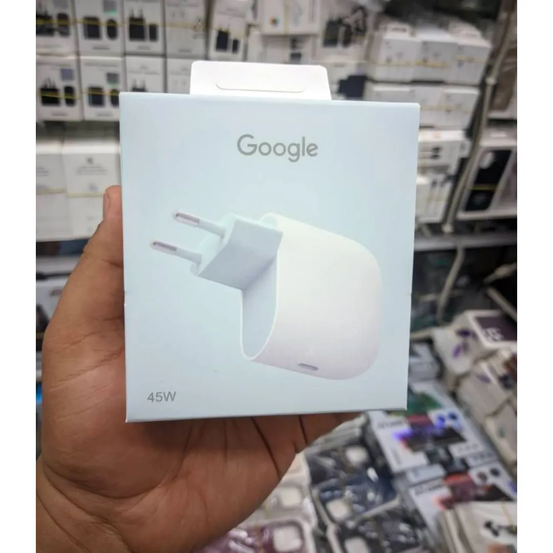Google 45W Usb-C Power Charger - Fast-Charging Pixel Phone Charger - Compatible With Google Products And Other Usb-C® Devices (Made In Vietnam) Chargers Adapters Price in Bangladesh - Mobile.com.bd