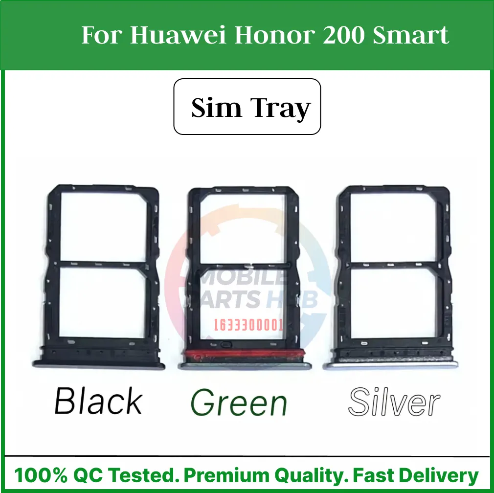 Huawei Honor 200 Smart Sim Tray Micro SD Card Slot with Sim Ejector Pin Replacement Part Sim Trays & Ejector Pins Price in Bangladesh - Mobile.com.bd