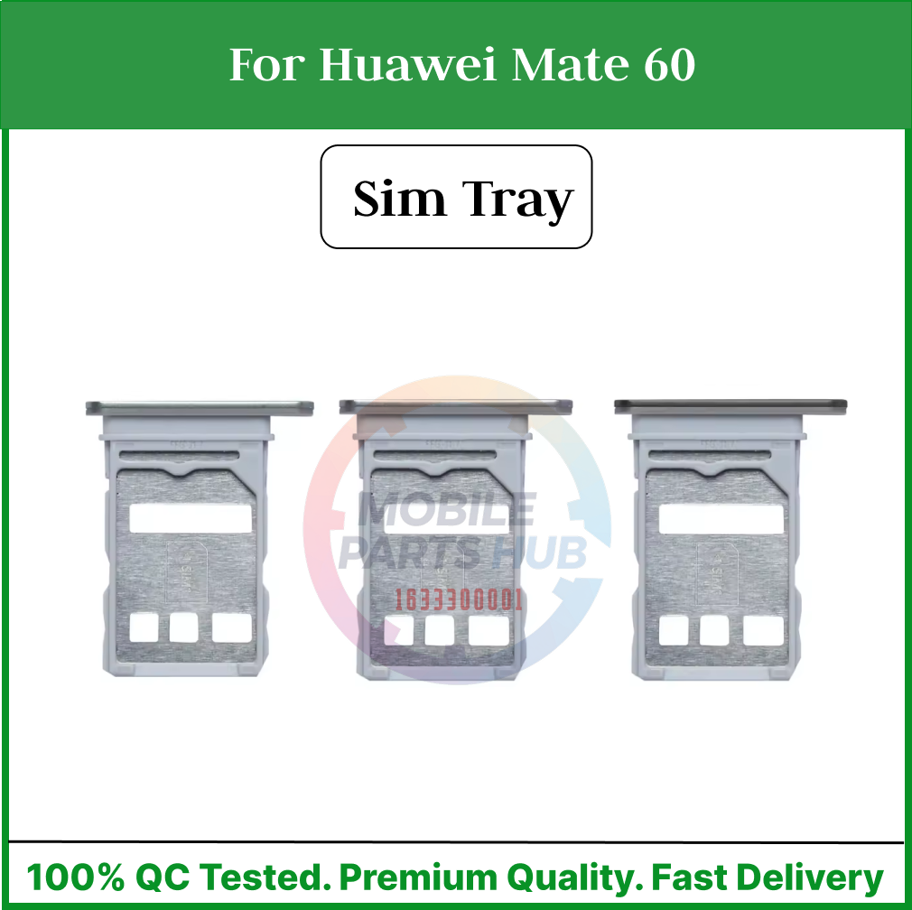  Huawei Mate 60 Sim Tray Micro SD Card Slot with Sim Ejector Pin Replacement Part