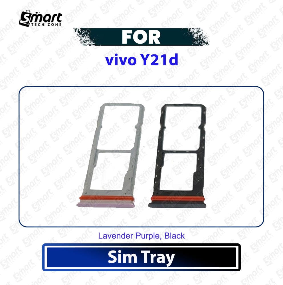 vivo Y21d Sim Card Tray Slot Holder Card Reader SD Slot Adapter Replacement Repair Part - Price in Bangladesh