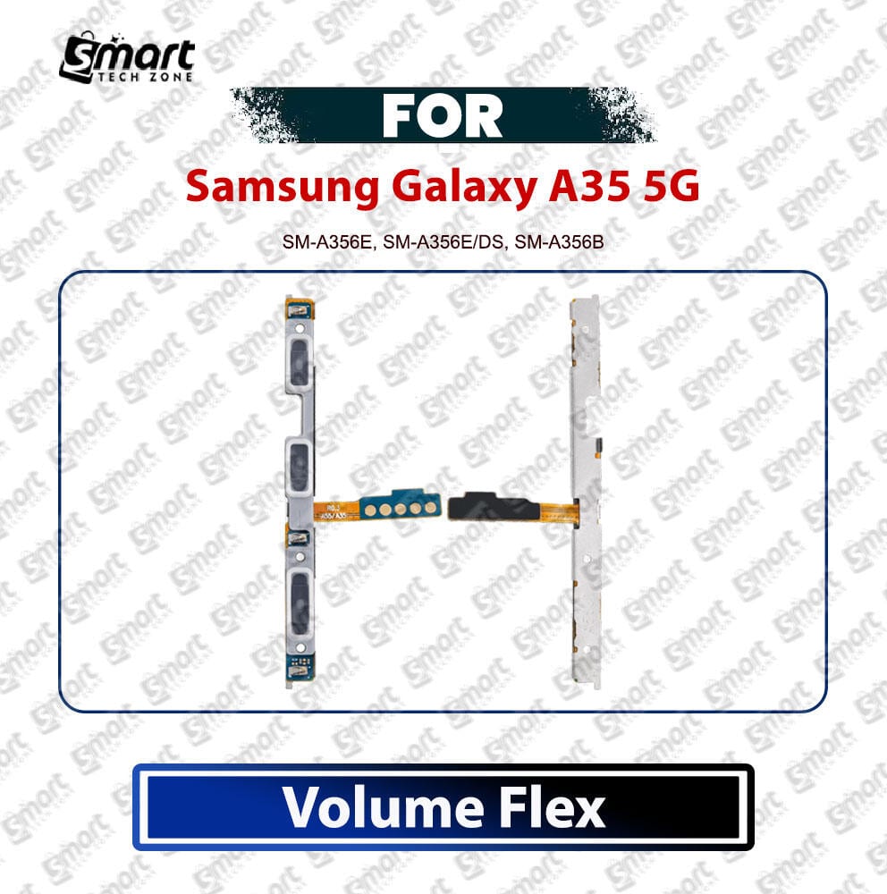 Samsung Galaxy A35 5G Power On/Off & Volume Up Down Button Flex Cable Replacement Part | Side Key Ribbon Cable SM-A356E, SM-A356E/DS, SM-A356B, SM-A356B/DS - Price in Bangladesh