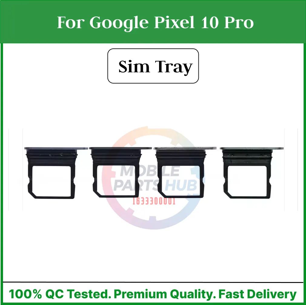  Google Pixel 10 Pro  Sim Tray Micro SD Card Slot with Sim Ejector Pin Replacement Part Sim Trays & Ejector Pins Price in Bangladesh - Mobile.com.bd