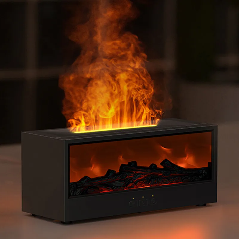 Aroma Diffuser With Dynamic Flame Effect  A28 - Price in Bangladesh